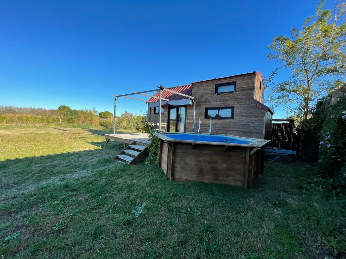 Myinsolite - Tiny-House, Jacuzzi, Brasero, Piscine Aigues-Mortes Exterior foto